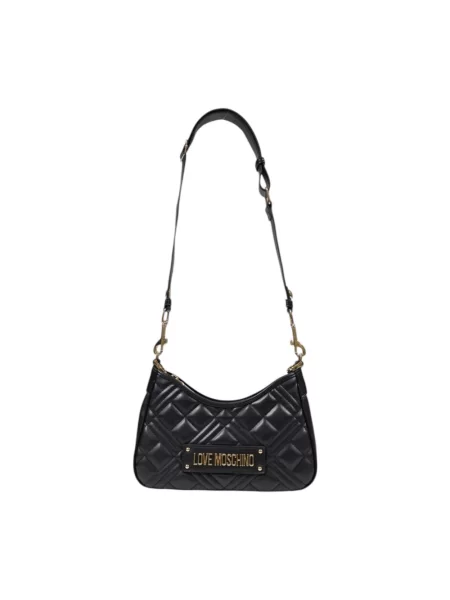 Pikowana torebka Love Moschino czarna