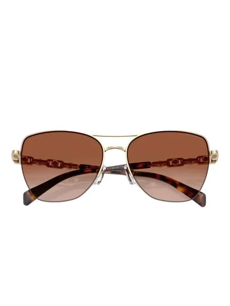 Ochelari de soare Michael Kors auriu