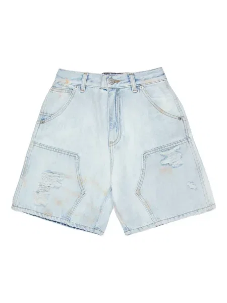 Dětské džínové šortky Mm6 Maison Margiela modré