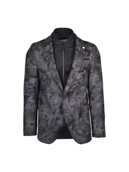 Marynarka Digel wełniana czarna