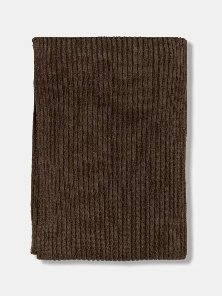 Однотонный шарф Sisley серый