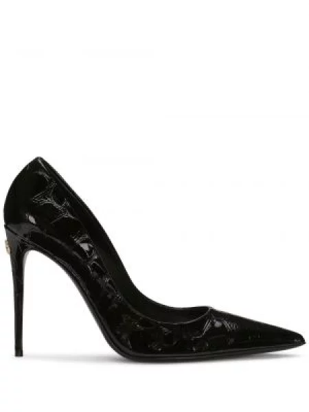 Pantofi cu toc Dolce & Gabbana negru