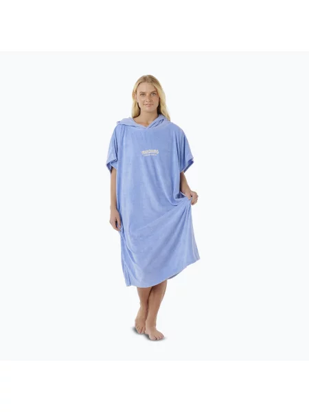 Poncho pentru femei Rip Curl Classic Surf Hooded blue albastru