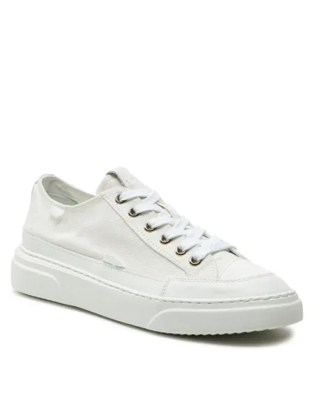 Inuikii Sneakers Canvas Lex Low alb