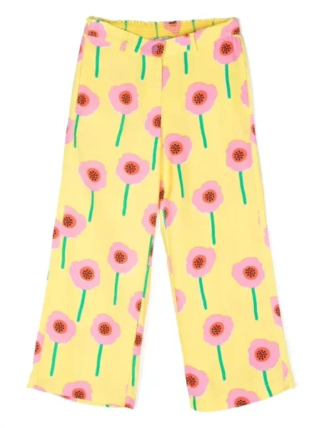 Spodnie dziecięce Stella Mccartney żółte