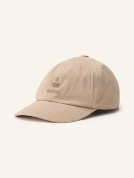 Isabel Marant Czapka Tomas beige beżowa