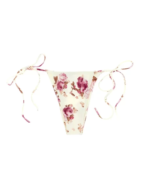 Bikini Magda Butrym cu model floral cu imagine