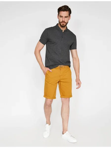 Kratke hlače Koton rumena