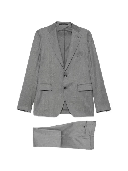 Costum Tagliatore cu rever gri