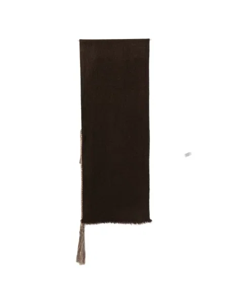 Fular Norlha țesut skinny fit maro