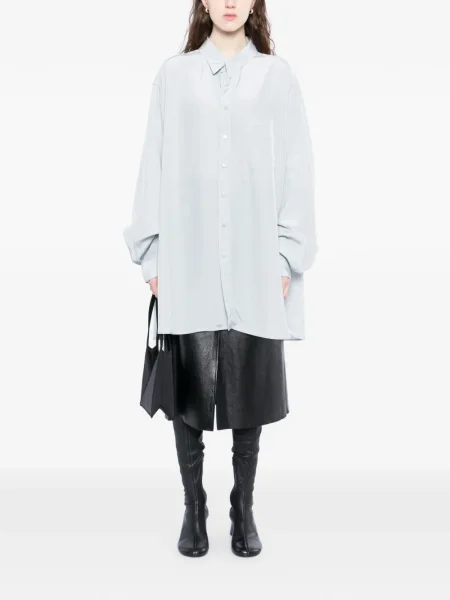 Cămașă Maison Margiela lungă albastru