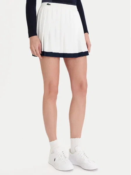 Lacoste Fustă tenis alb
