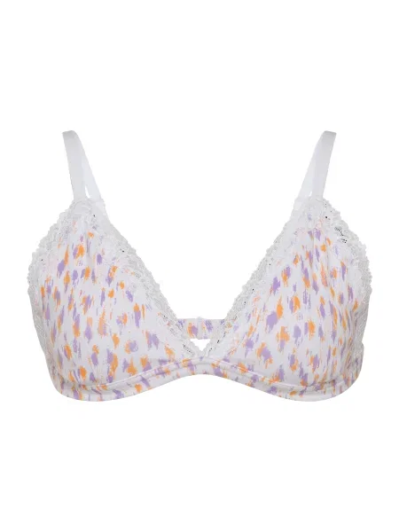 LSCN by LASCANA Nedrček svetlo lila / oranžna bela