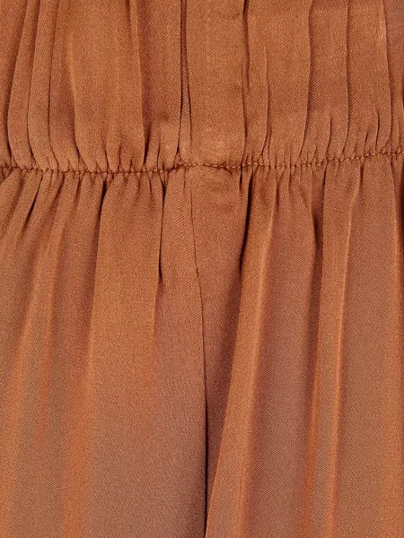 Pantaloni Silk95five maro
