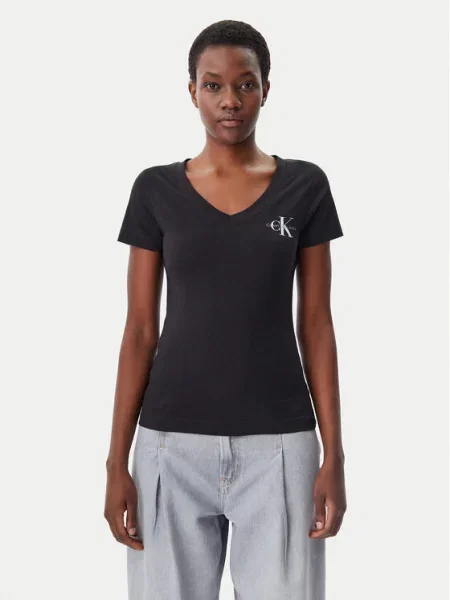 Тениска Calvin Klein Jeans 2 броя черно