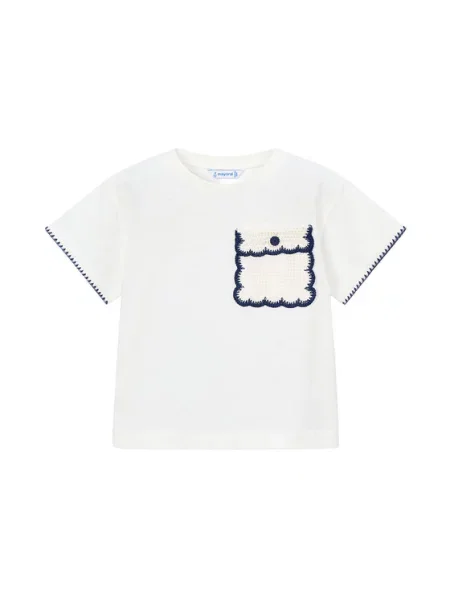 Mayoral T-Shirt Εκρού