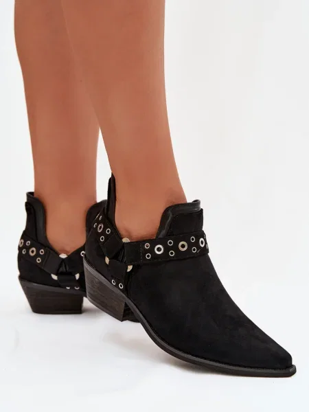 Botine Boto negru