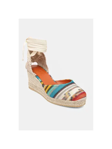 Espadryle Missoni na koturnie