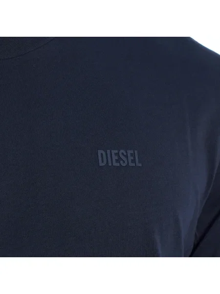 Kapucnis póló Diesel fekete