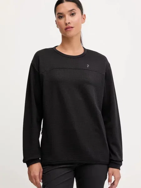 Sportovní tričko s dlouhým rukávem Peak Performance Trail černá