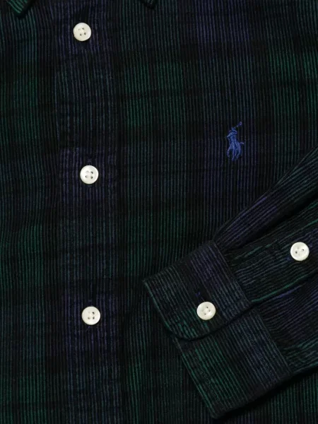 Dětska košile Polo Ralph Lauren modrá