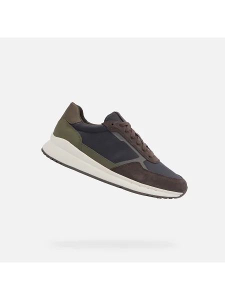 Sneakerși Geox albastru