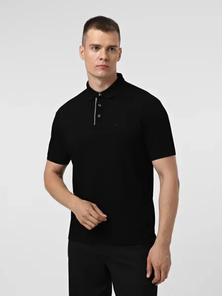 Поло Emporio Armani черное