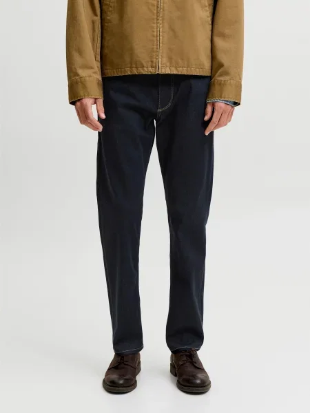 JACK & JONES Jeans JJIClark JJEvan închis albastru