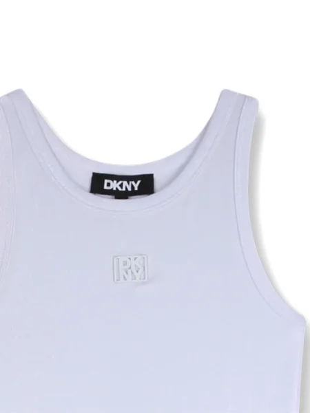 Dětské šaty Dkny bílé