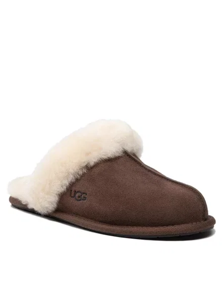 Ugg Bačkory W Scuffette II Hnědá bílé