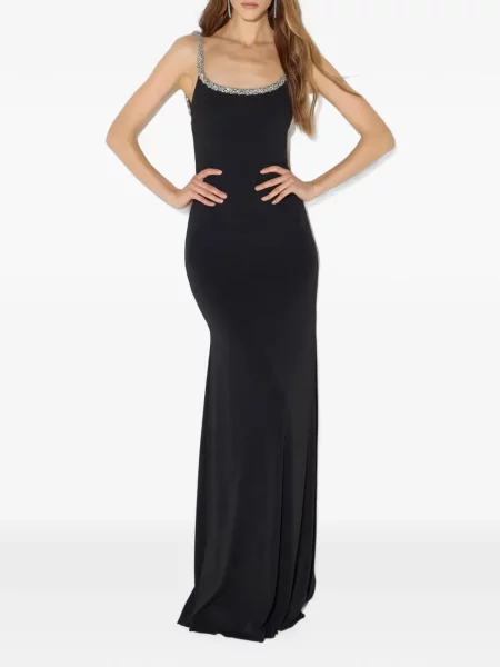 Rochie Elisabetta Franchi din jerseu negru