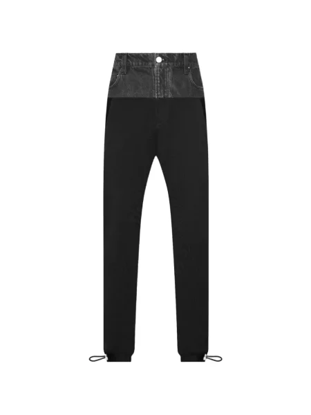 Pantaloni Amiri alergare cu cordon negru