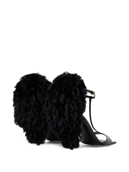 Sandale Givenchy din piele de lac negru