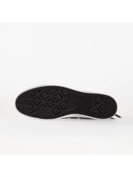 Kockované tenisky Converse Chuck Taylor All Star na platforme biela