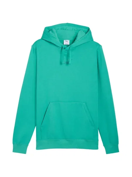 Bluza z kapturem Puma ESS Logo Centered do treningu zielona