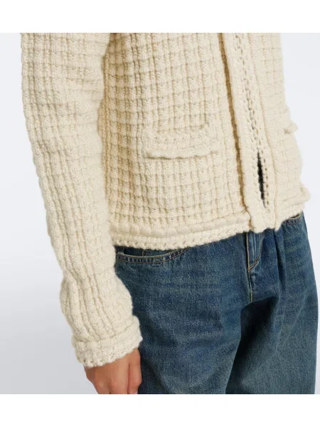 Cardigan Isabel Marant de lână alb