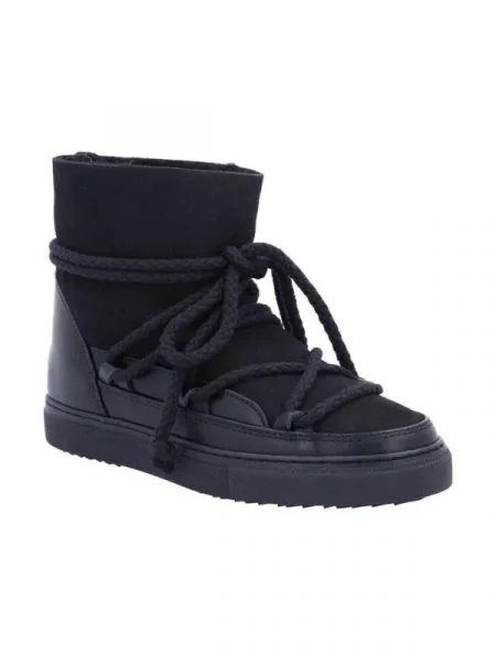 INUIKII De piele bocanci negru