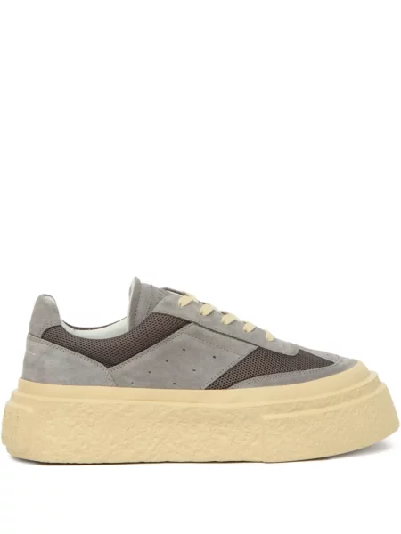 Sneakerși Mm6 Maison Margiela din piele gri