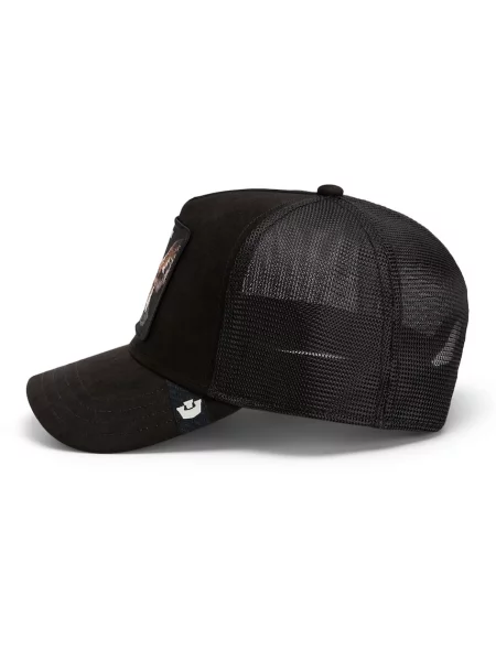 Goorin Bros czapka z daszkiem trucker Suede Represent Eagle Trucker czarna