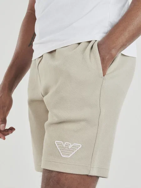 Pantaloni sport Emporio Armani bej