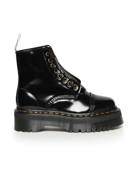 Botki Dr. Martens na platformie czarne