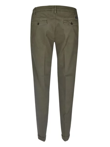 Pantaloni Fay plisate verde
