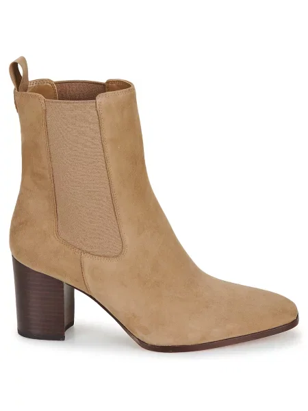 Pantofi Lauren Ralph Lauren din nubuc bej
