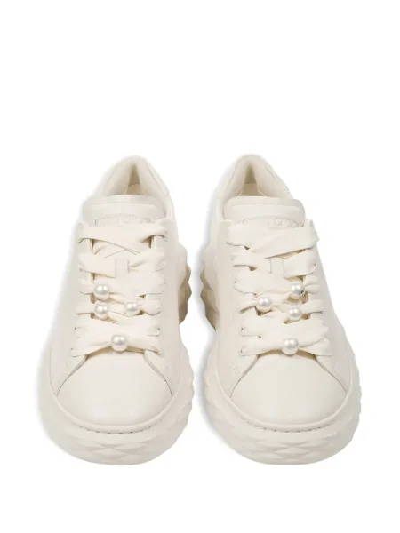Sneakerși Jimmy Choo cu perle