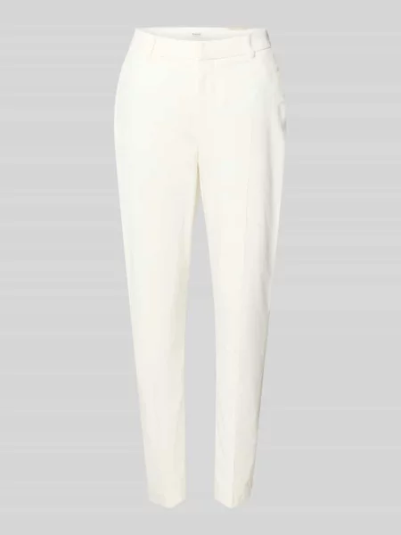 Spodnie z wpuszczanymi model DAYS CIGARET PANTS' B.young białe