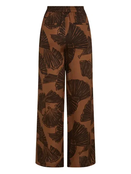 Pantaloni Karl Lagerfeld cu imagine maro