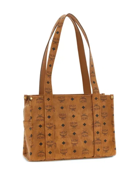 Geantă shopper Mcm maro