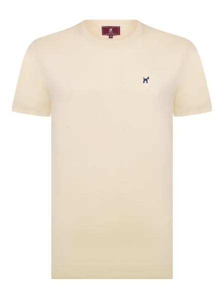 Williot Majica bež / plava / prljavo bijela