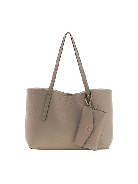 GUESS Shopper táska BRENTON taupe bézs