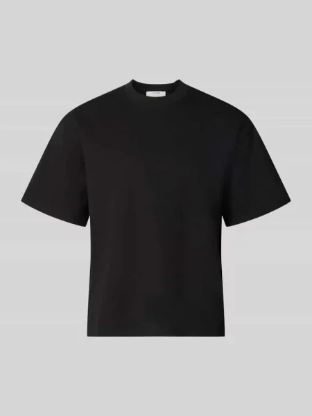 T-shirt o kroju relaxed fit z elastycznej mieszanki bawełny model SCUBA' Jack & Jones czarna